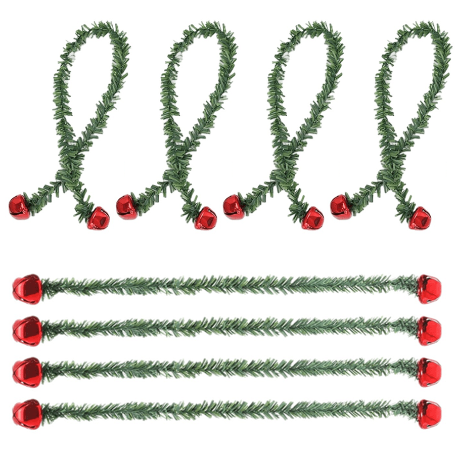 8/16 szt. Świąteczna zielona g – Tinsel Garland Decoration recenzja i cena