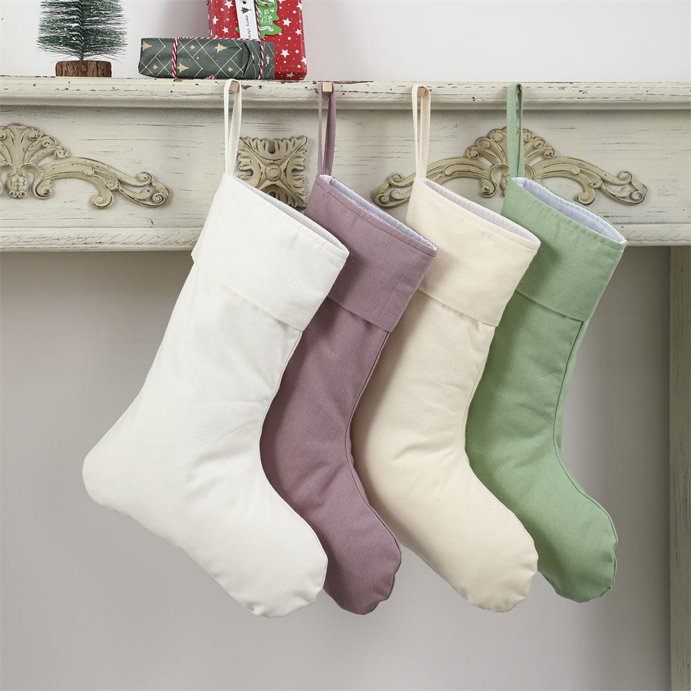Lniana skarpeta świąteczna, na – Christmas Stocking Hanging recenzja i cena
