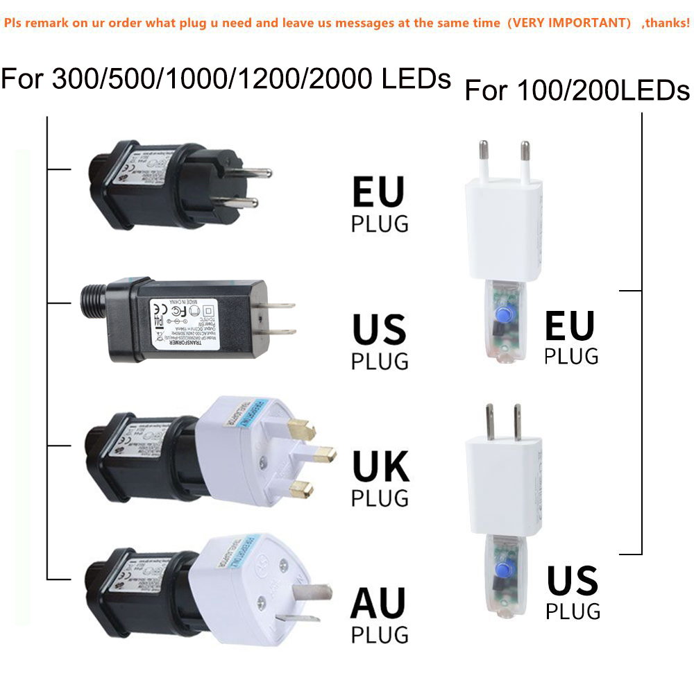 Lampki LED 100M/200M, zielone  – Led Fairy String Lights recenzja i cena