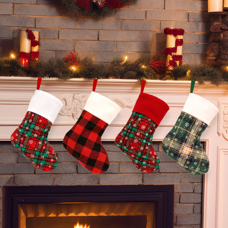 10 SZT. Świąteczne ozdoby do z – Christmas Stocking Hanging recenzja i cena