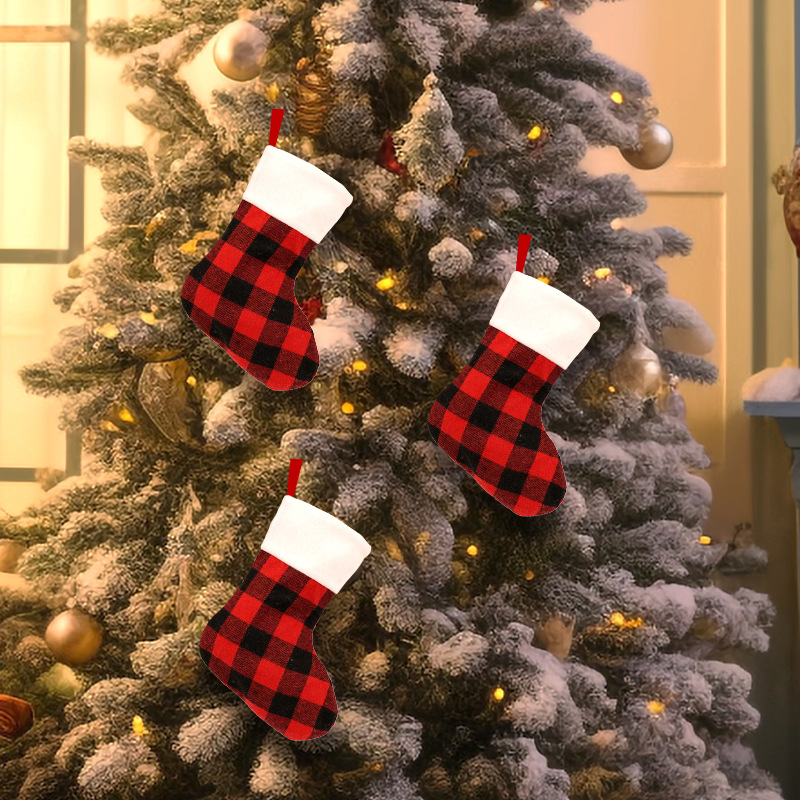10 SZT. Świąteczne ozdoby do z – Christmas Stocking Hanging recenzja i cena
