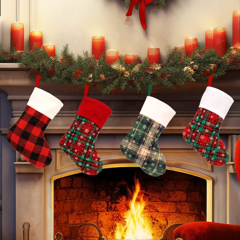 10 SZT. Świąteczne ozdoby do z – Christmas Stocking Hanging recenzja i cena
