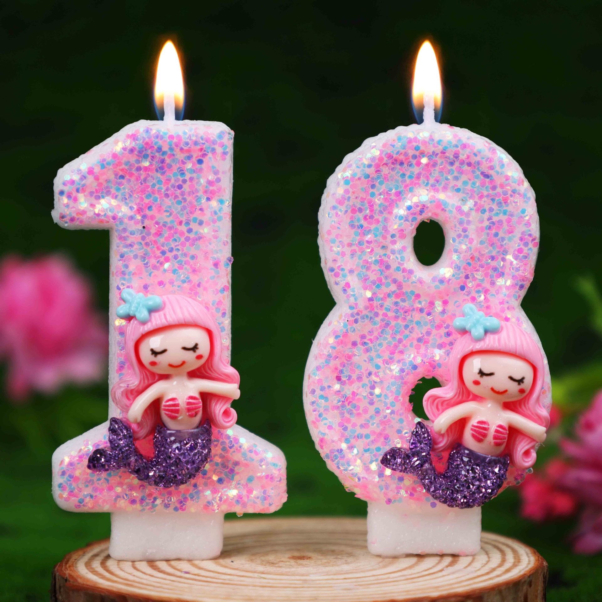 Kreatywne różowe świece urodzi – Holiday Candle Set recenzja i cena