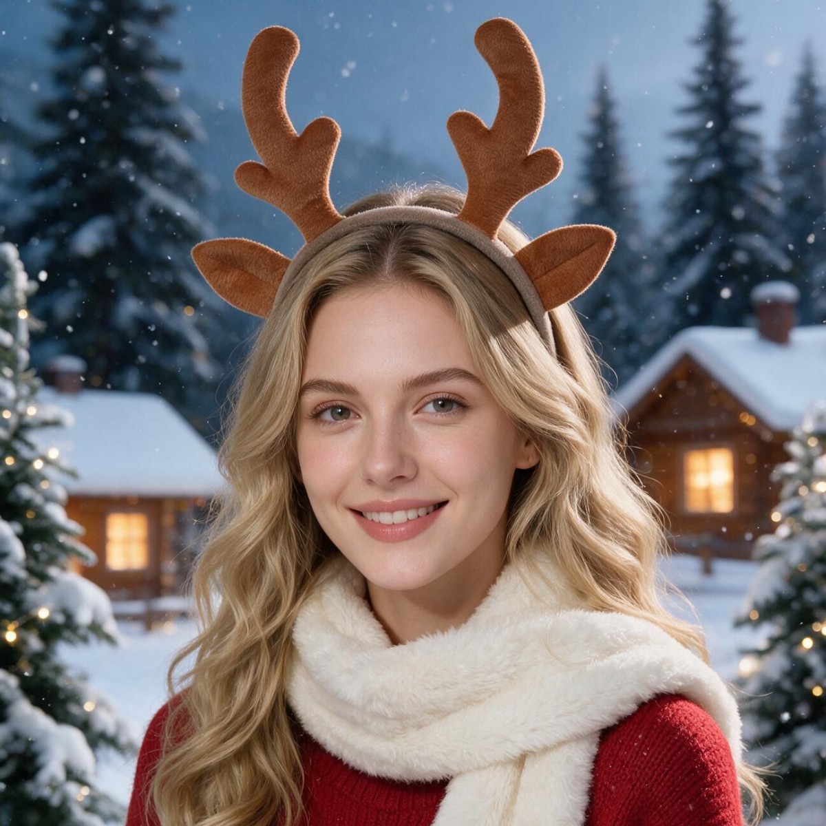 1/2/3 sztuki – świąteczna opas – Reindeer Antlers Headband recenzja i cena