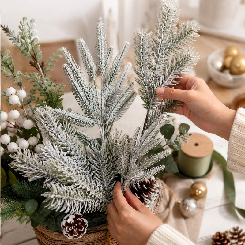 Sztuczne gałązki sosny świątec – Christmas Tree Artificial recenzja i cena