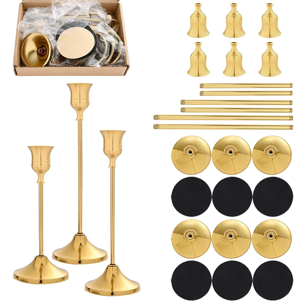 6 zestawów świeczników w stylu – Holiday Candle Set recenzja i cena