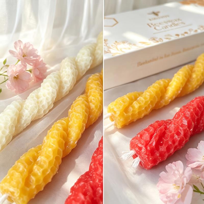 Zestaw 3 ręcznie robionych, sk – Holiday Candle Set recenzja i cena