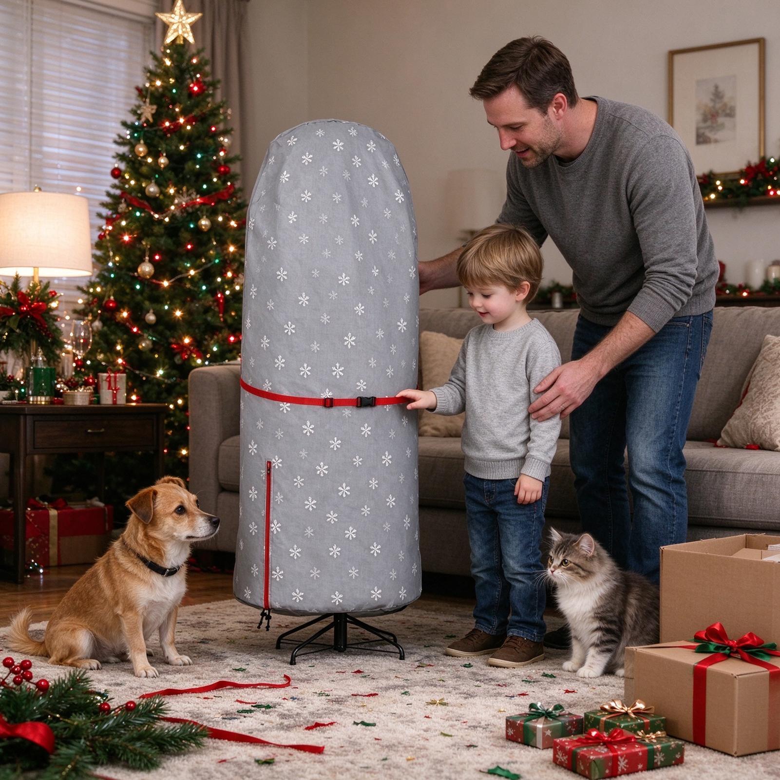 Sztuczna choinka, pionowa osło – Christmas Tree Artificial recenzja i cena
