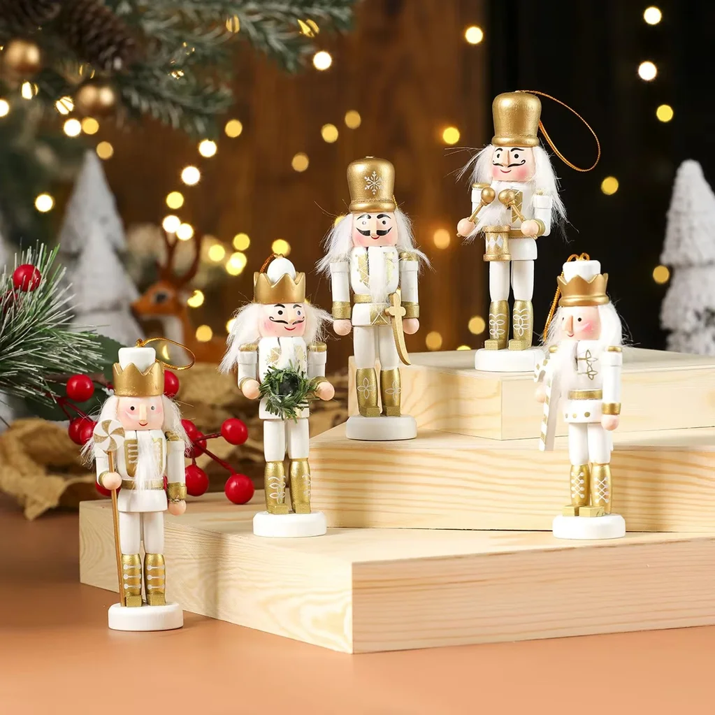 Zestaw drewnianych figurówek w – Nutcracker Figurine recenzja i cena