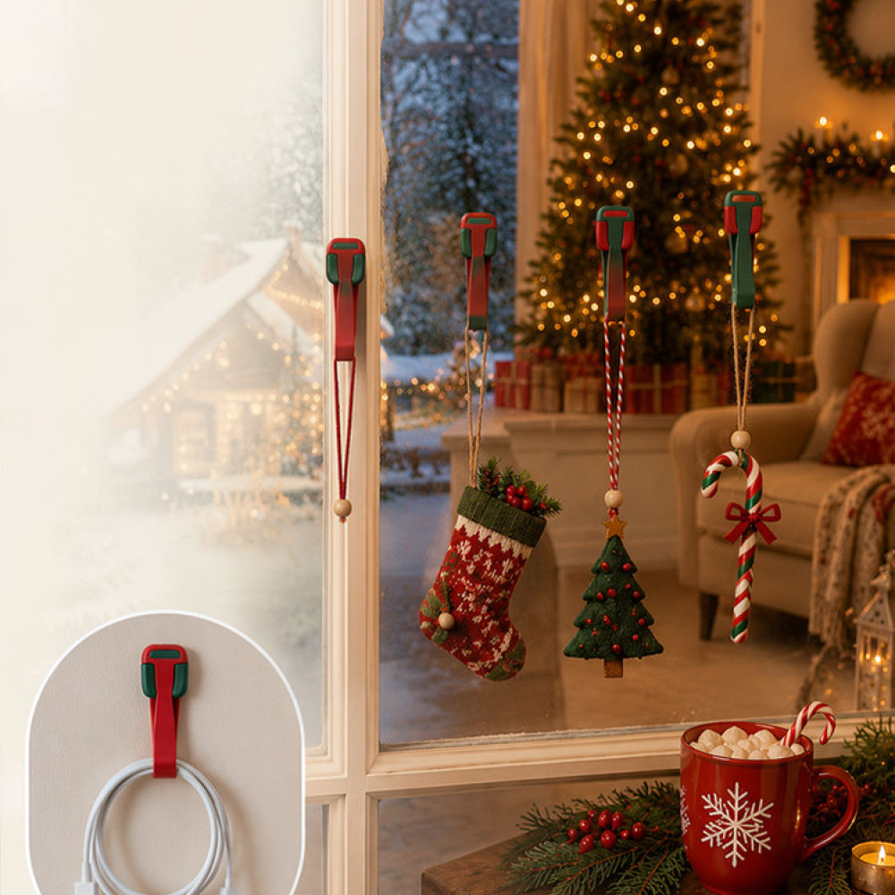 Wielorazowy silikonowy haczyk  – Christmas Stocking Hanging recenzja i cena
