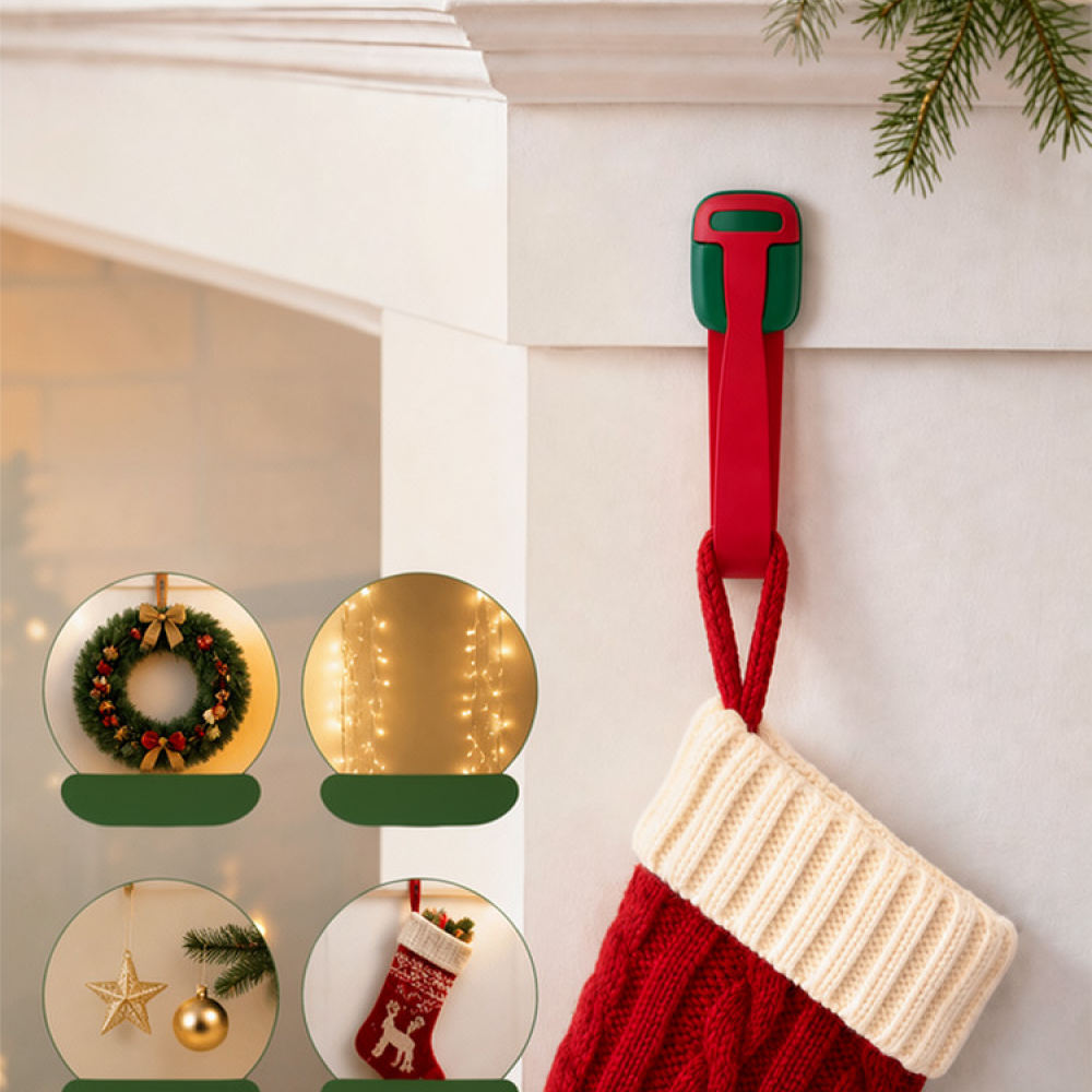 Wielorazowy silikonowy haczyk  – Christmas Stocking Hanging recenzja i cena